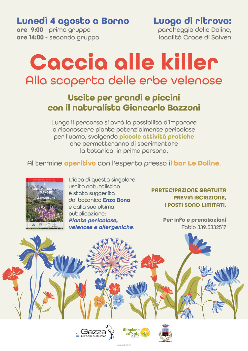 4 agosto 2025: Caccia alle killer - Alla scoperta delle erbe velenose