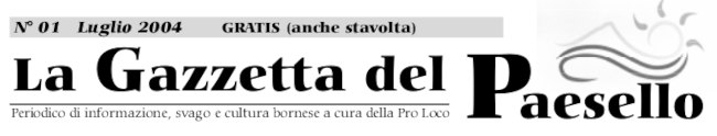 La Gazzetta del Paesello