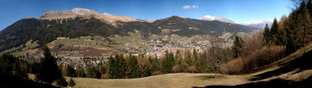 Panorama de Borno vidite ab sud